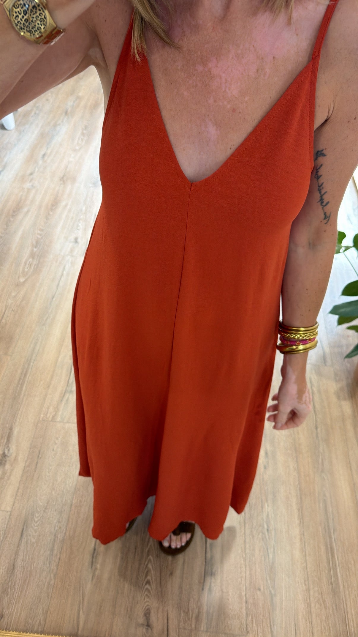 Robe CÉLESTE Terracota