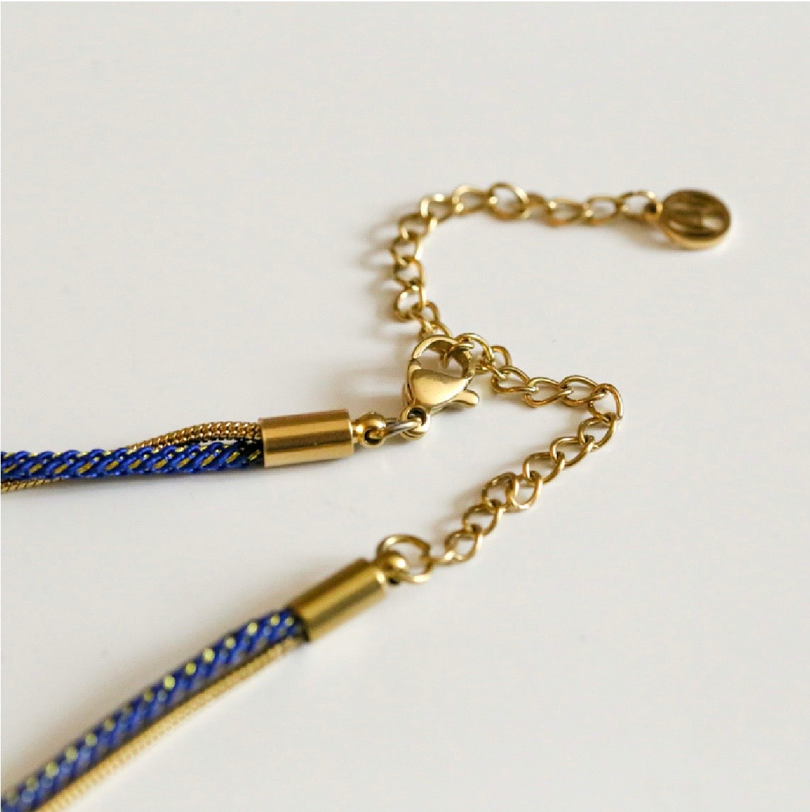 Bijoux VALENTIN & VALENTINE 2 en 1 Bleu nuit