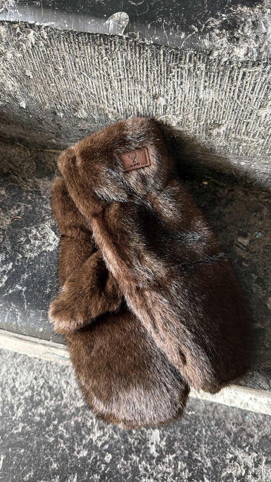 Moufles LIA Chocolat