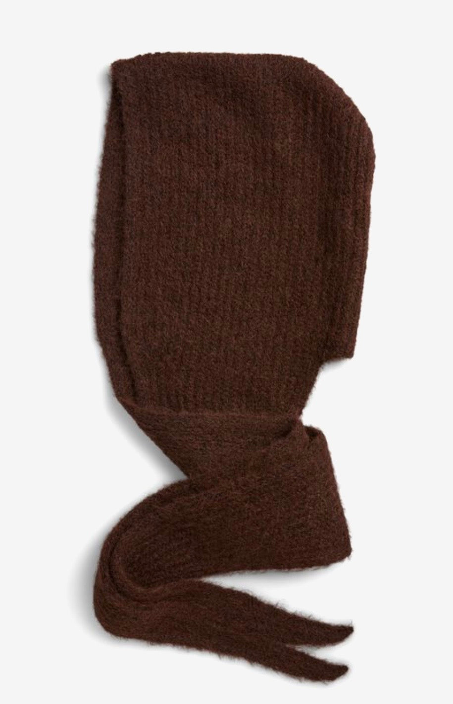 Écharpe/Cagoule REBEKKA Chocolat PIECES