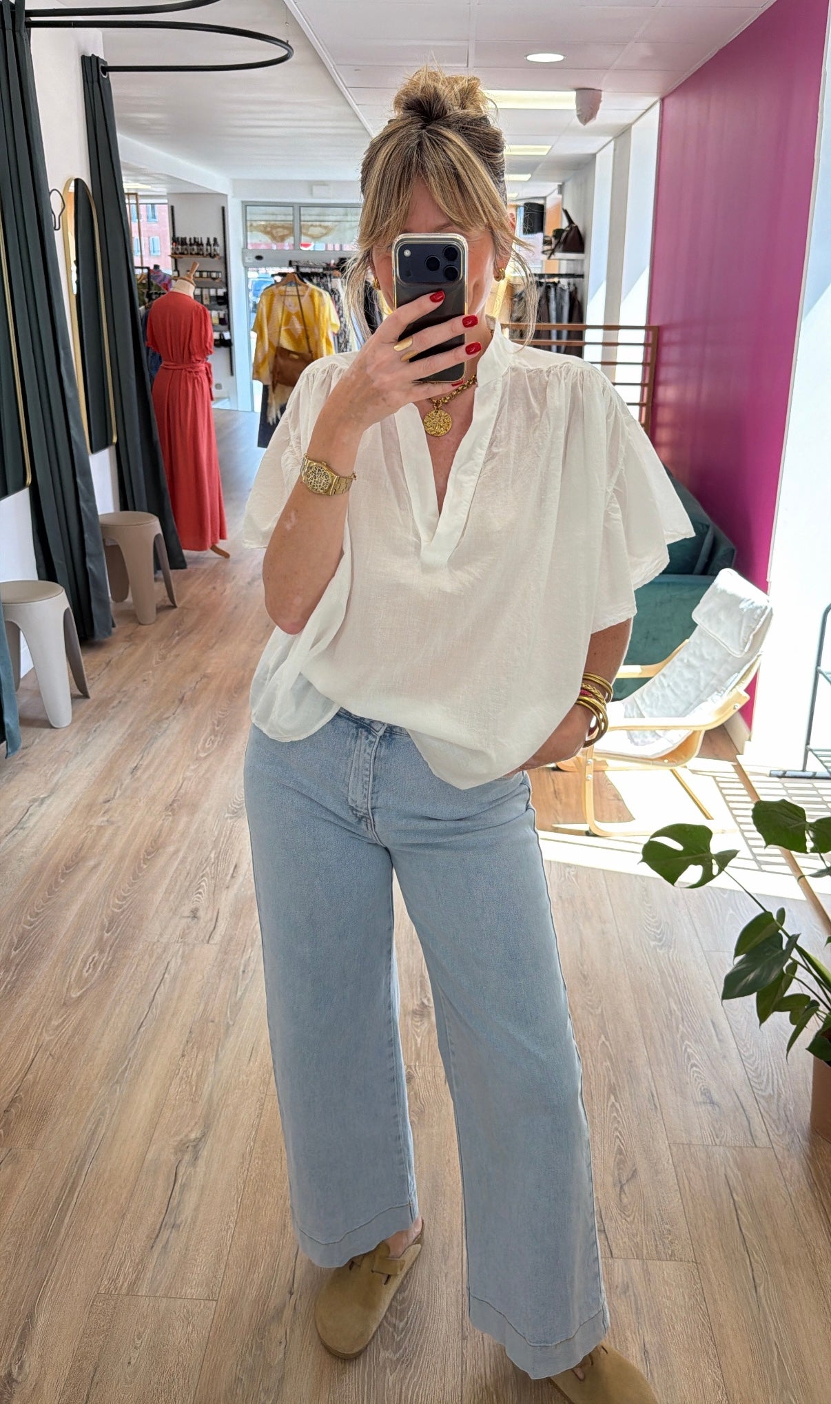 Blouse OXANE Blanche