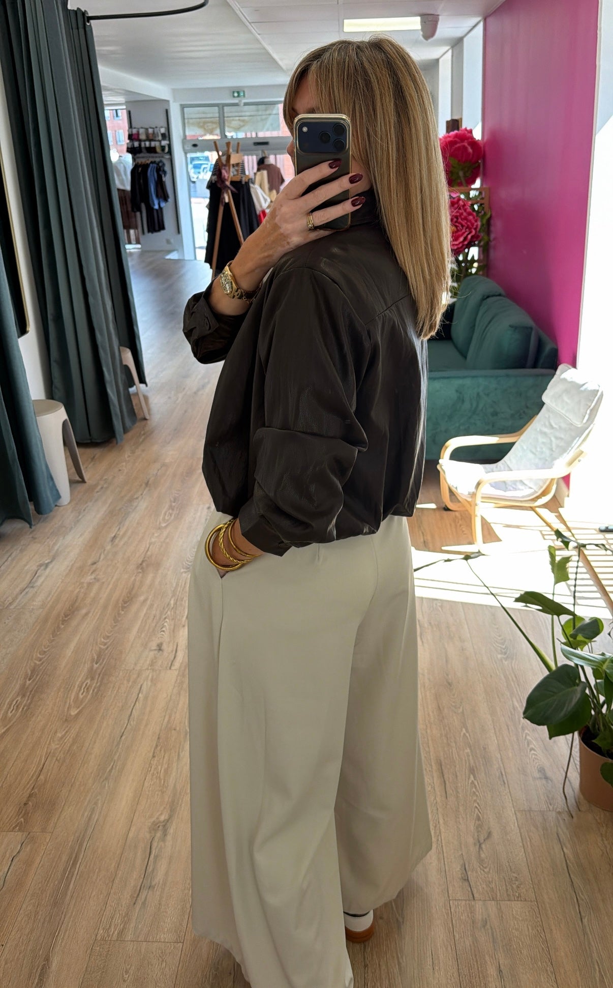 Veste similicuir ORSO