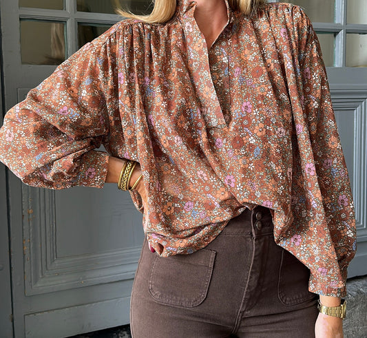 Blouse LIBERTY Terracota