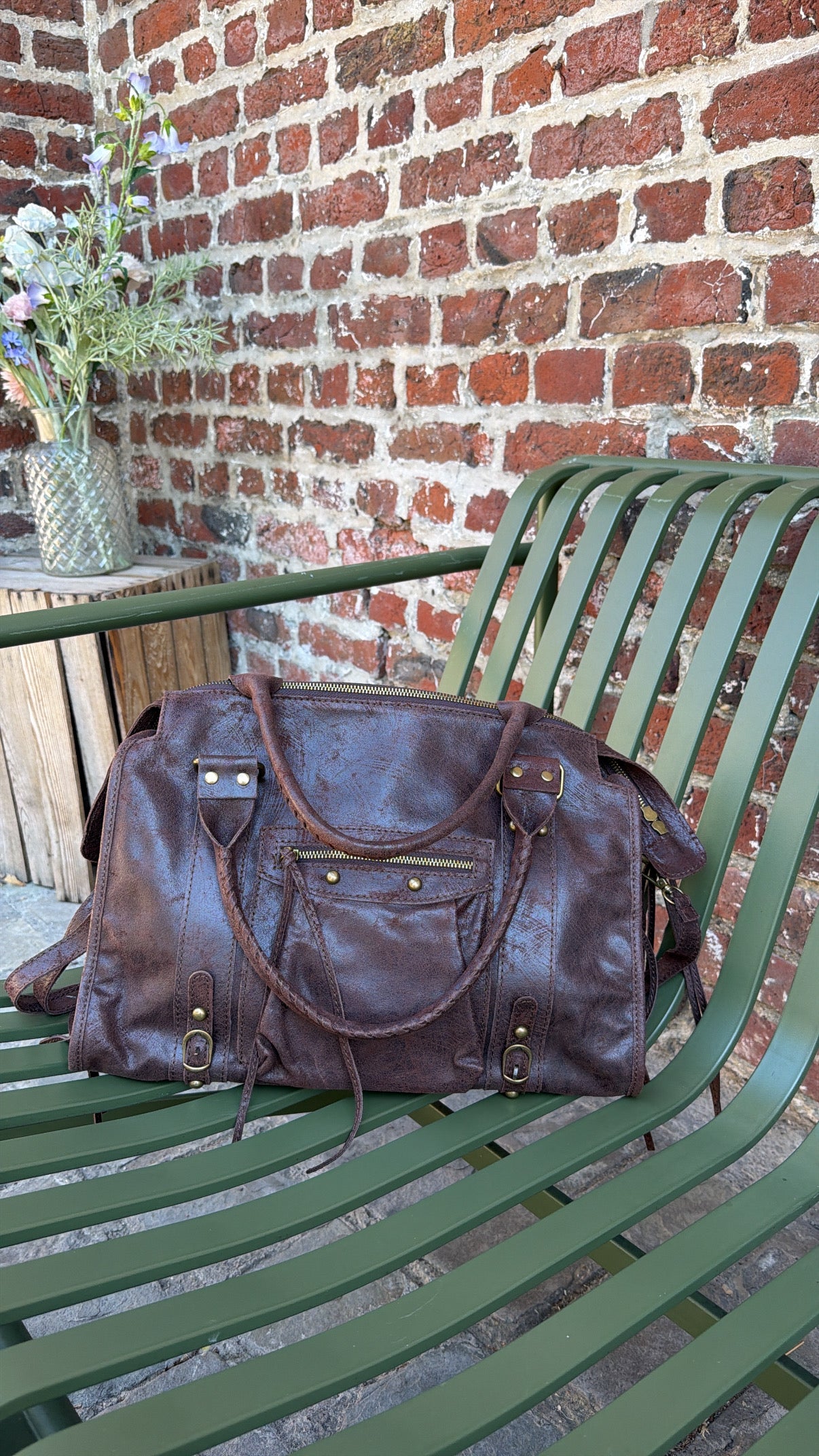 Sac ELSA Marron vieilli