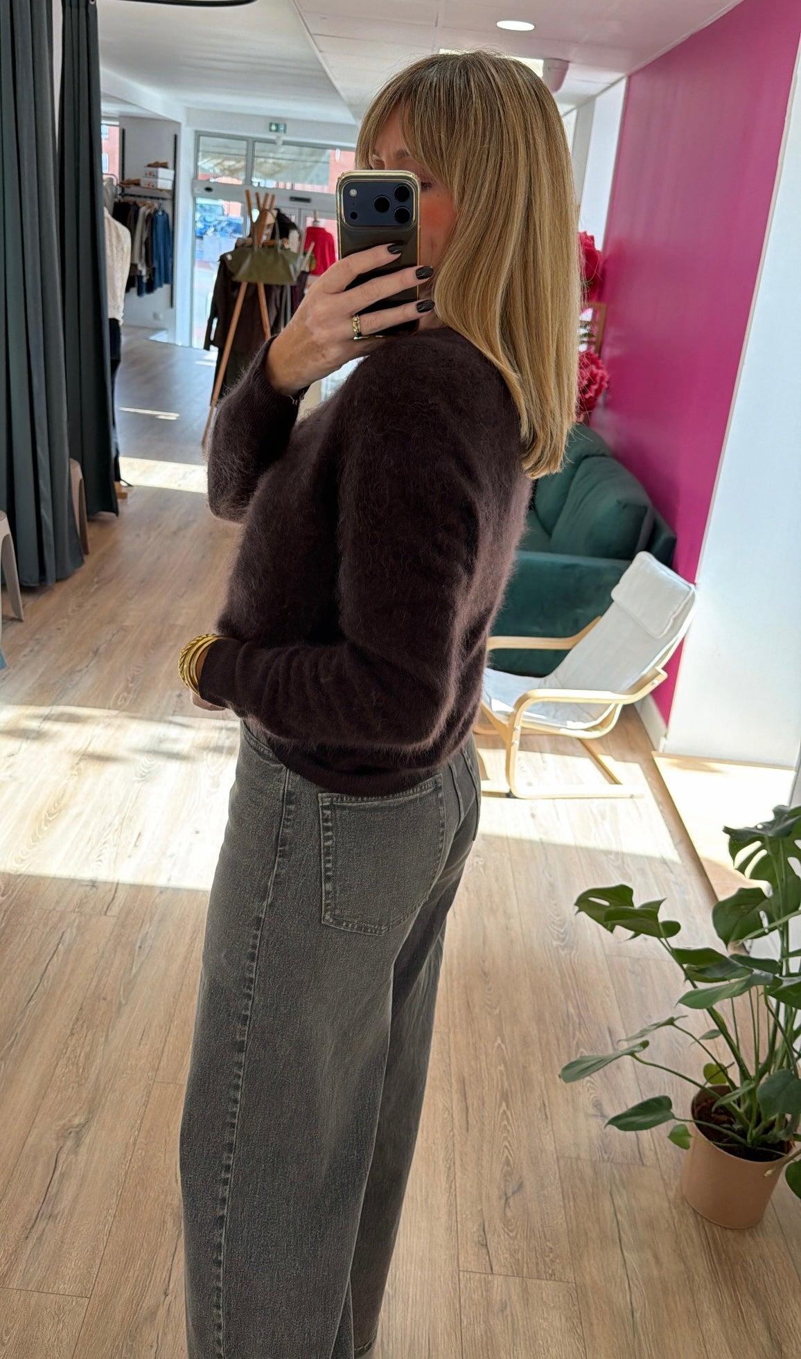 Pull ERIKA Chocolat
