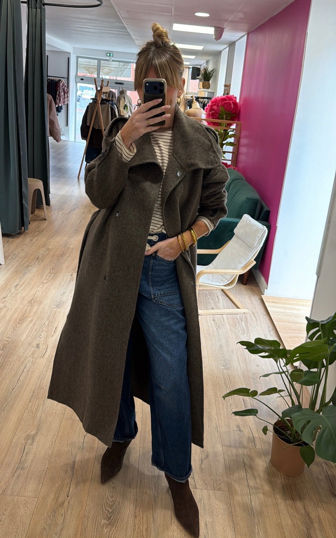 Manteau ABEL Taupe