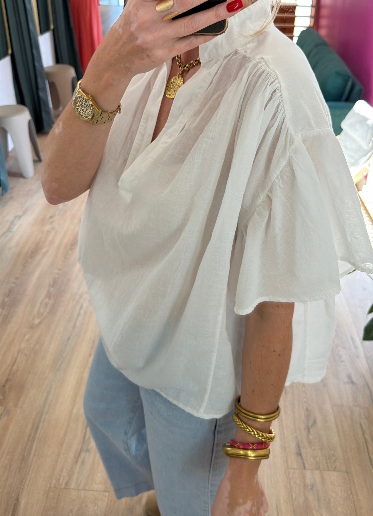 Blouse OXANE Blanche