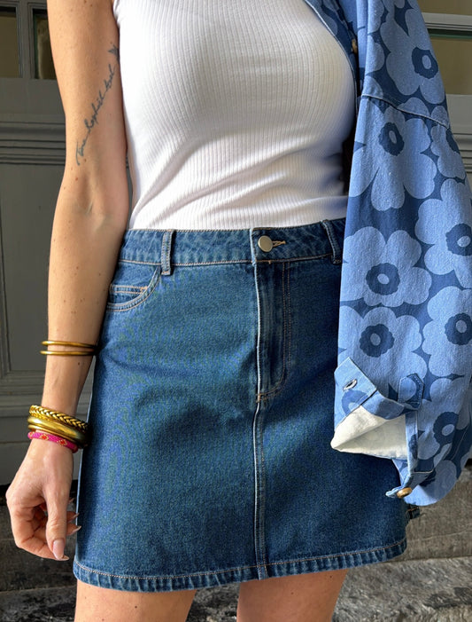 Jupe ABBI denim PIECES