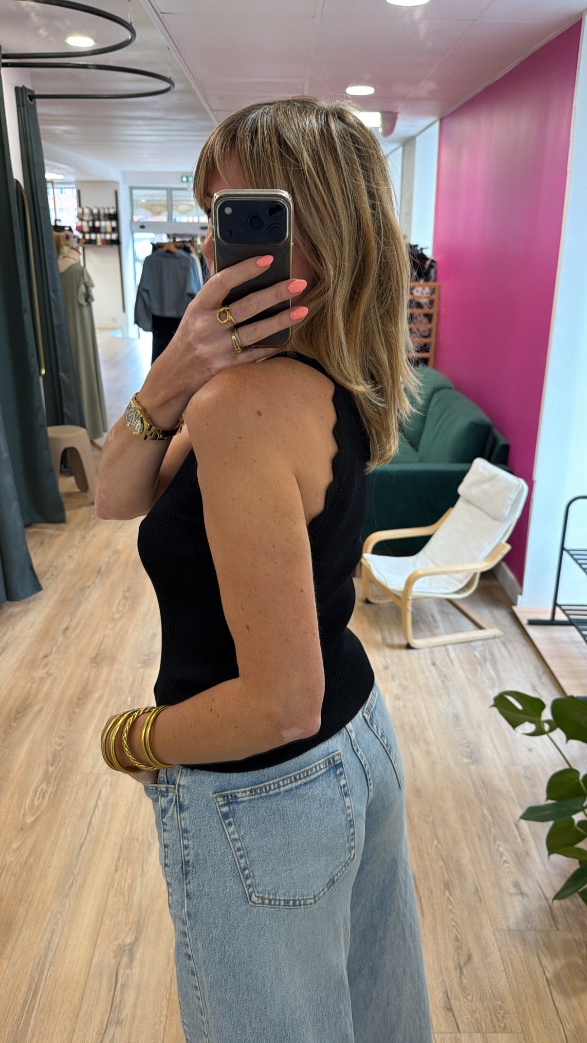Top TOMY Noir