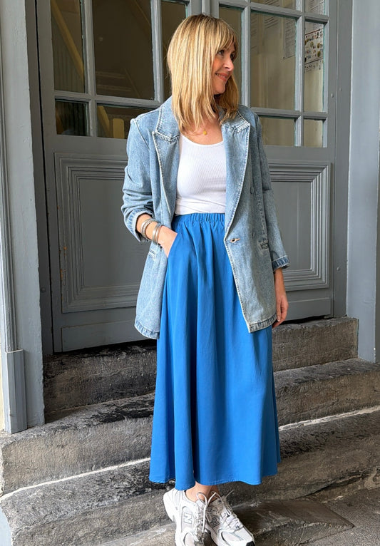 Jupe ELOÏSE Bleu AZUR
