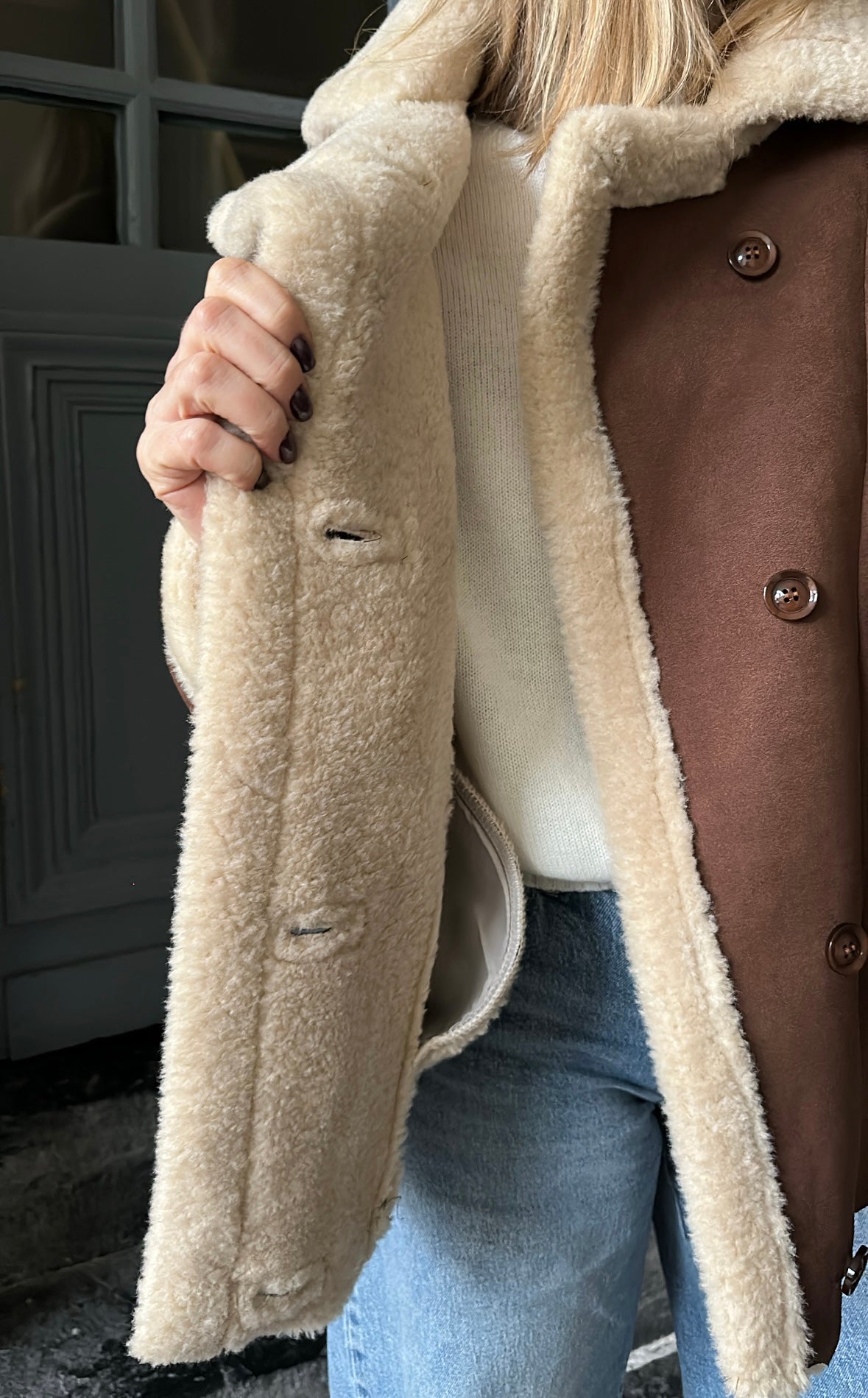 Veste aviateur Chocolat