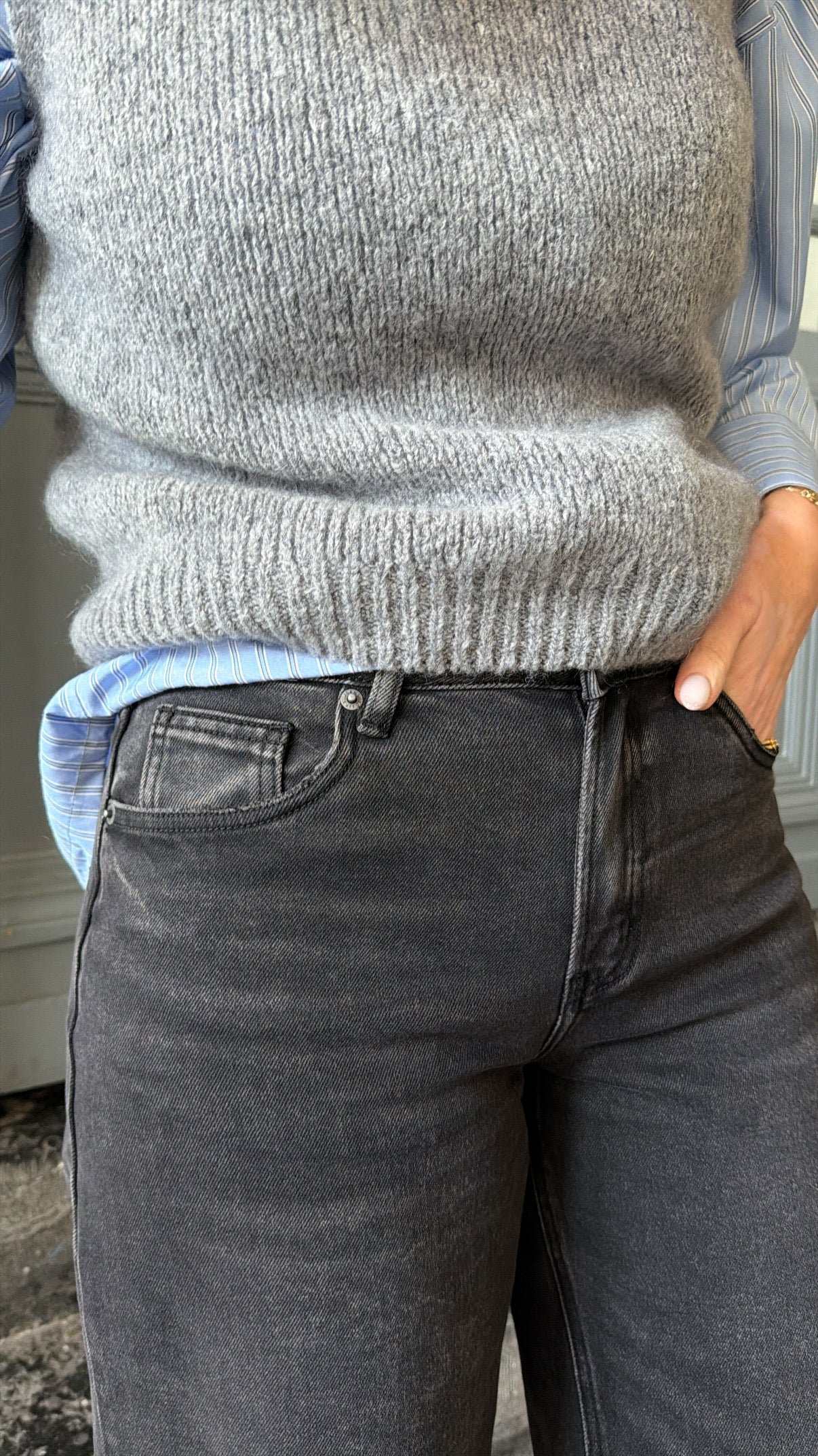 Jean RICKY Noir délavé