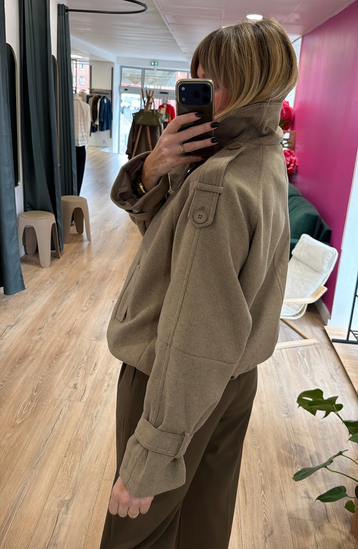 Veste GABRIELLE Taupe