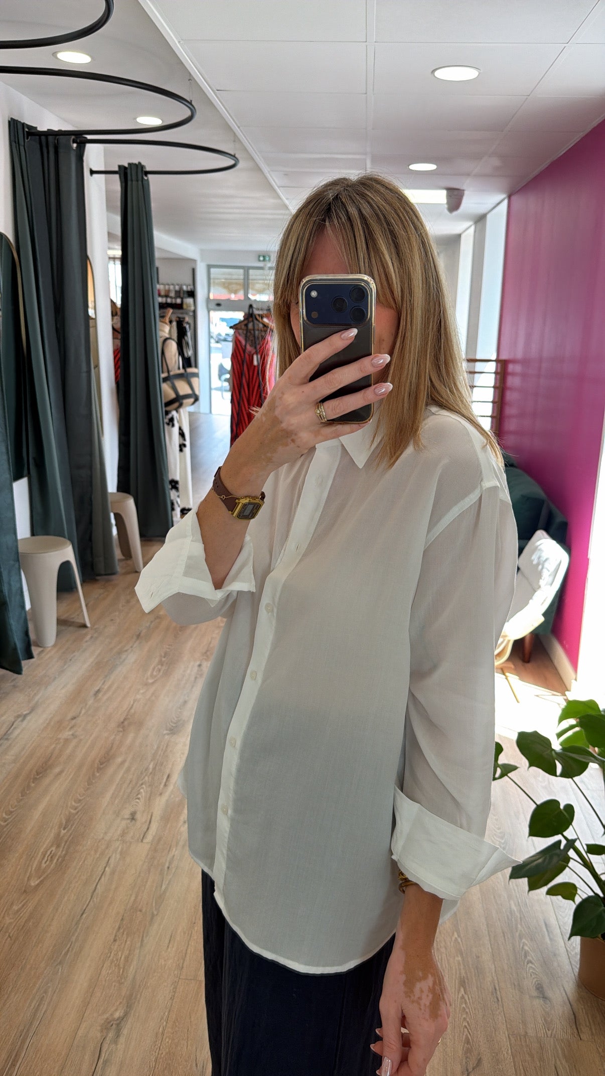 Chemise DORINE Blanche
