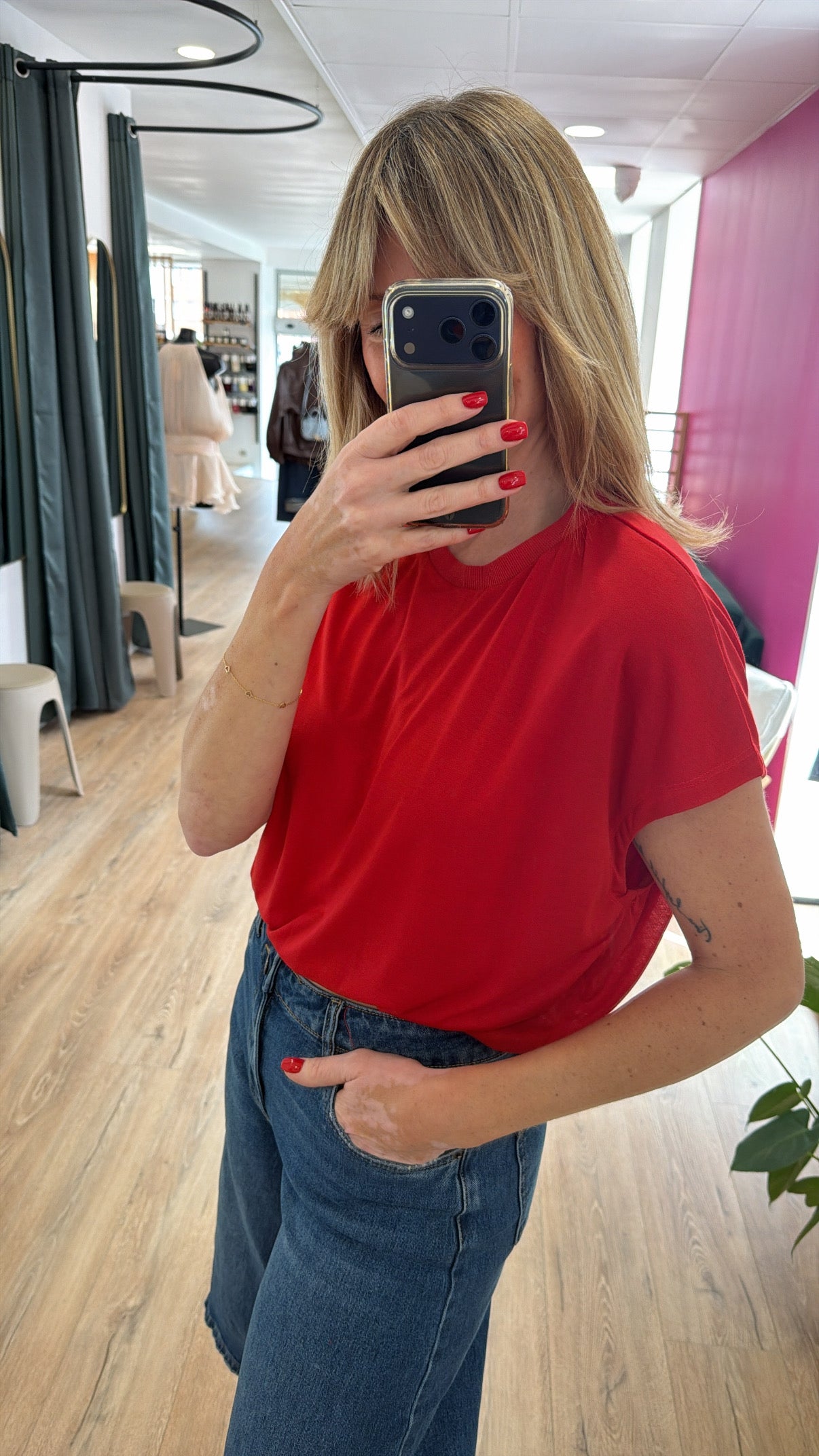 T-shirt FÉLIX Rouge