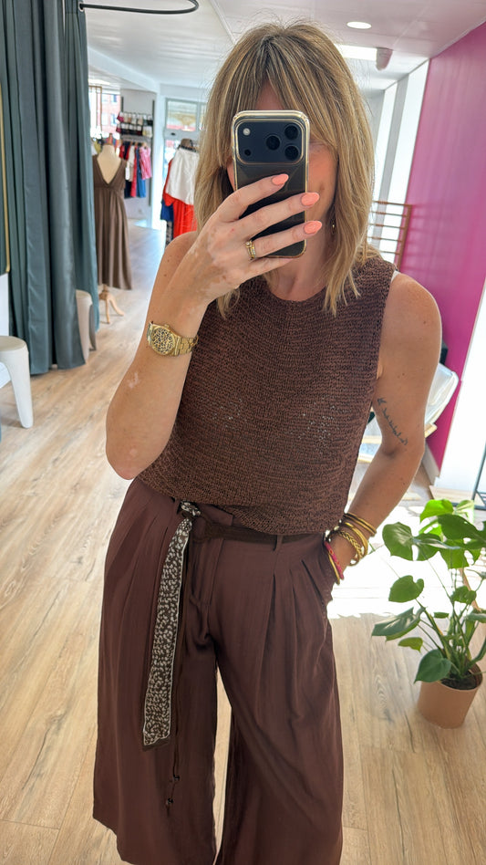 Top CARLA chocolat