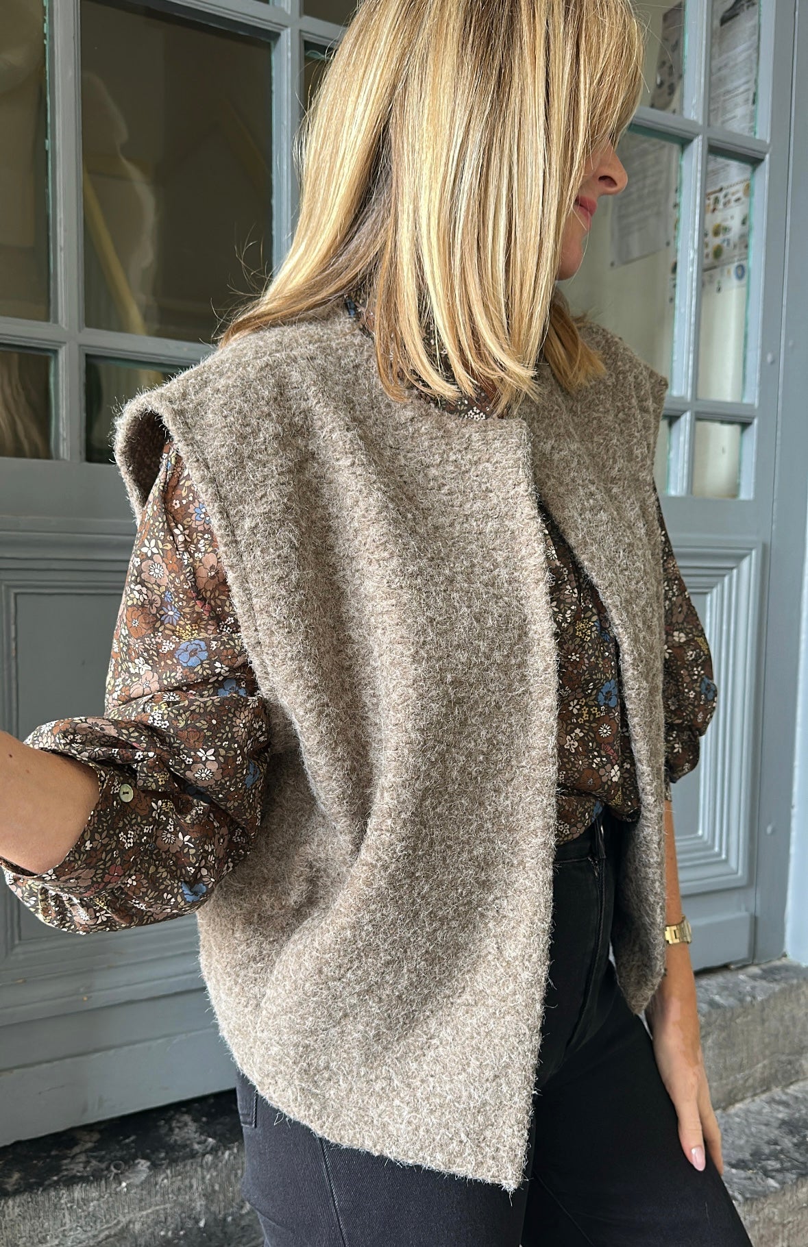 Gilet CARLITO Taupe