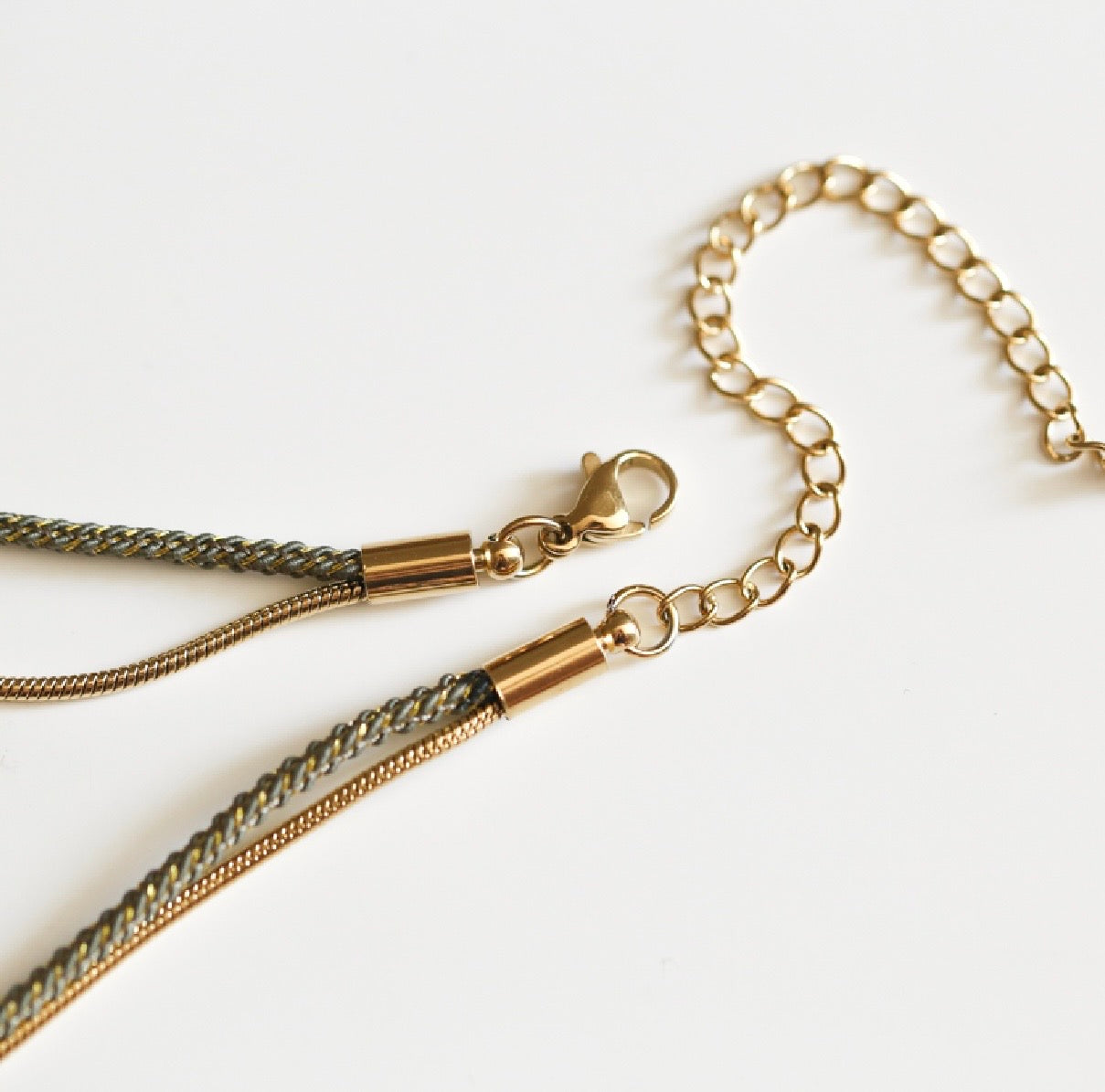 Bijoux VALENTIN & VALENTINE 2 en 1 Kaki