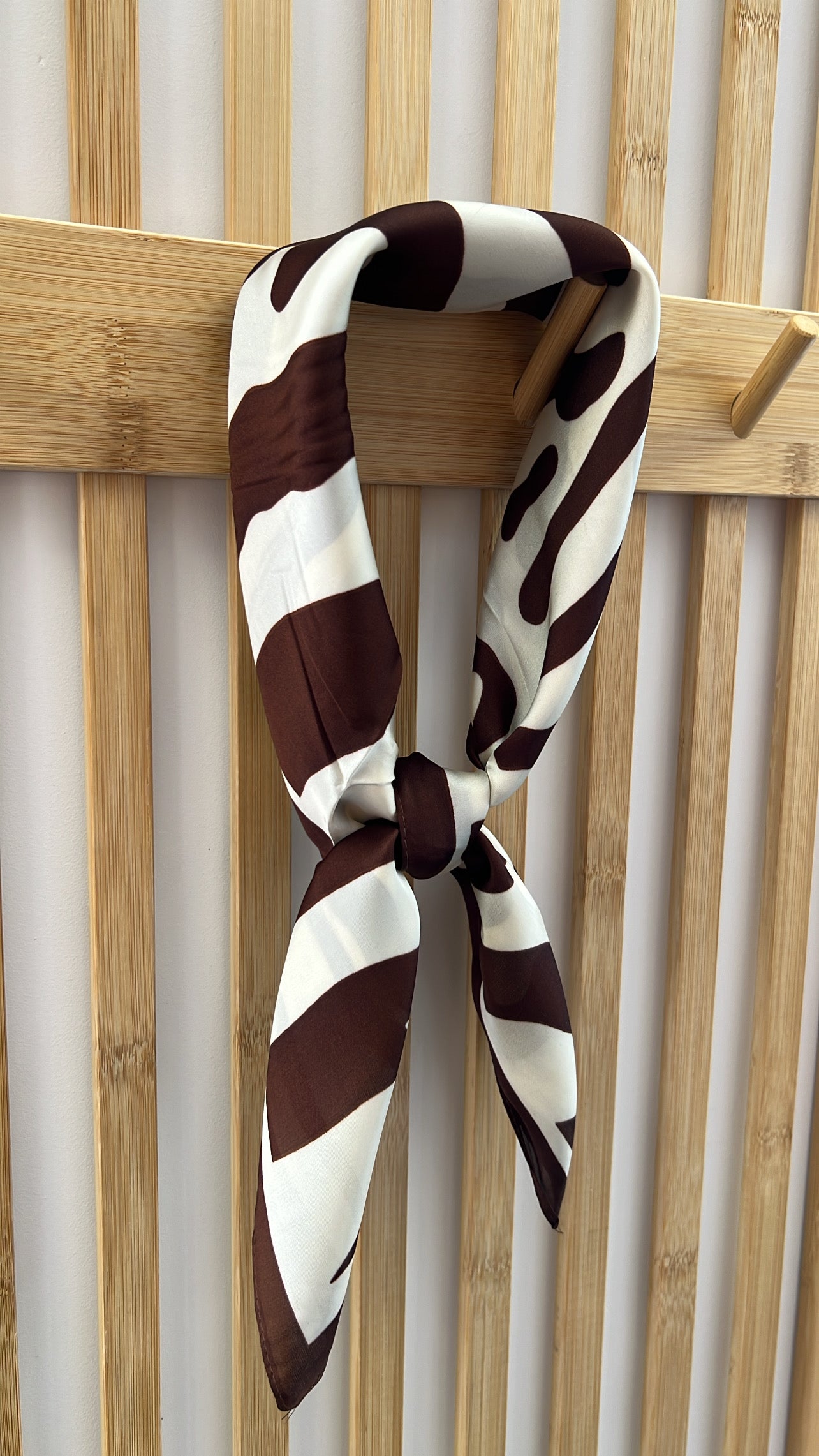 Foulard Claudia Chocolat