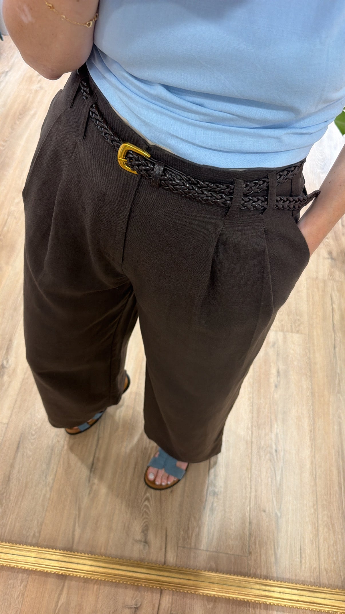 Pantalon ROMAIN Chocolat