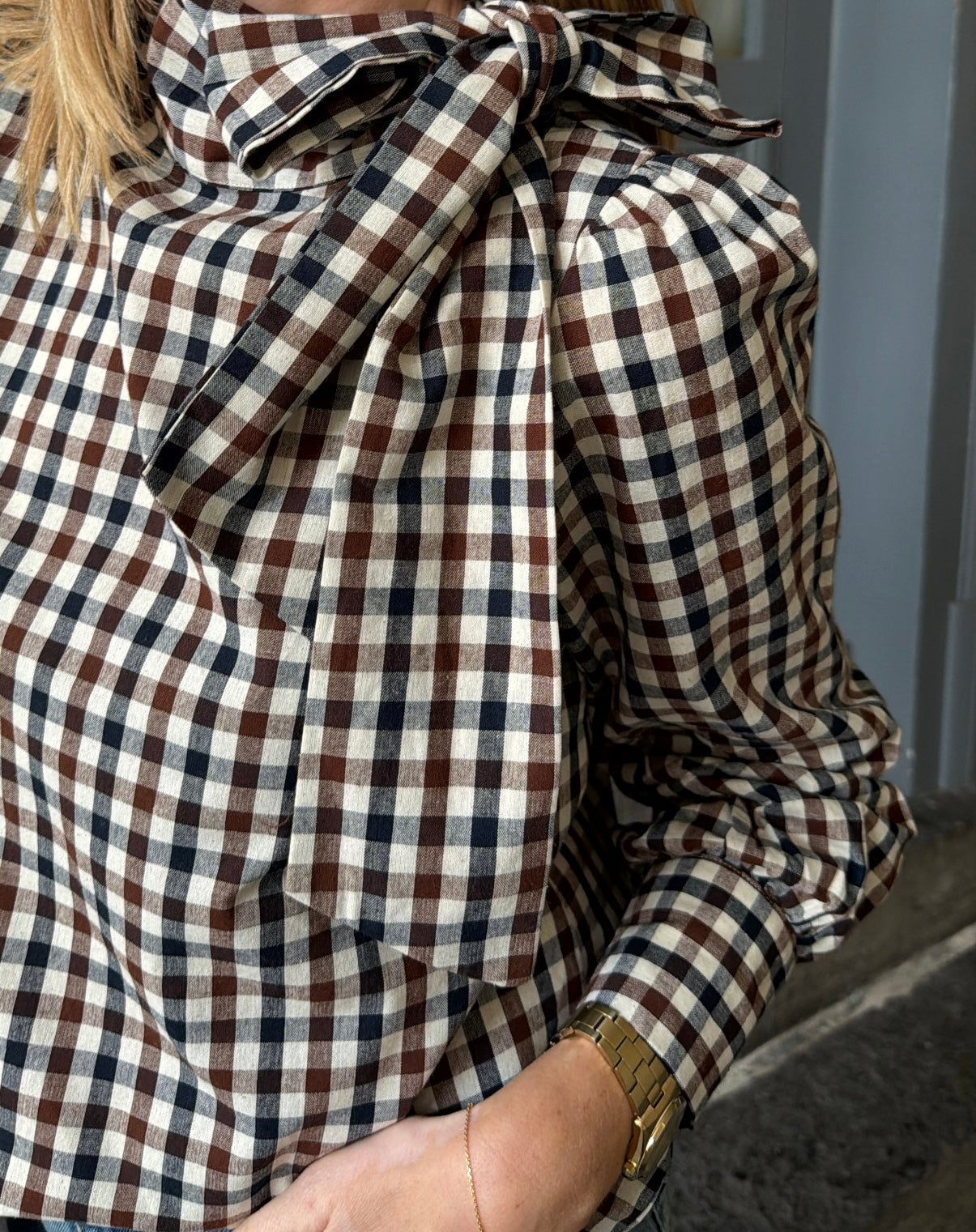 Blouse CORALIE à nœud