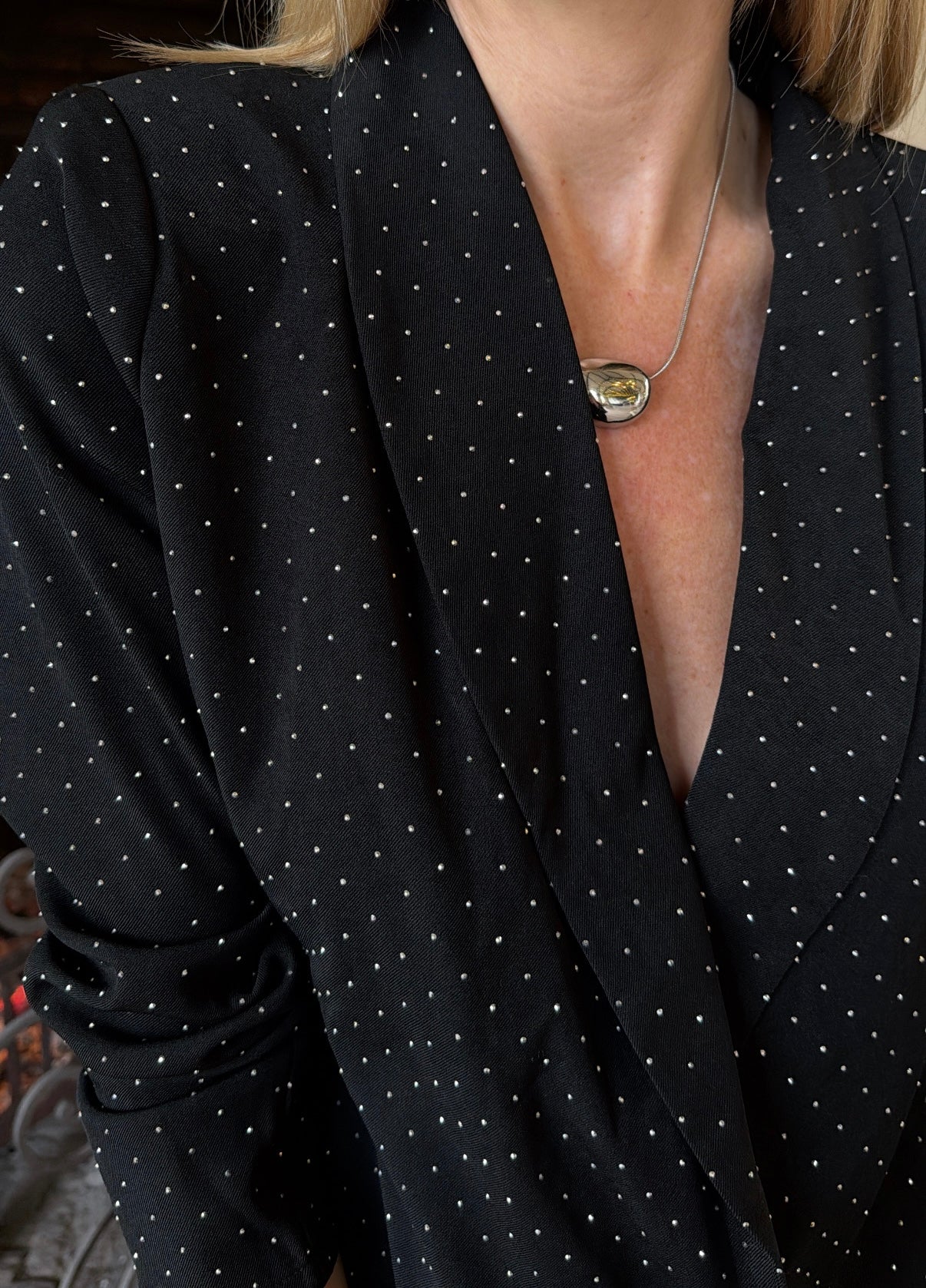 Combinaison blazer LIANE noire