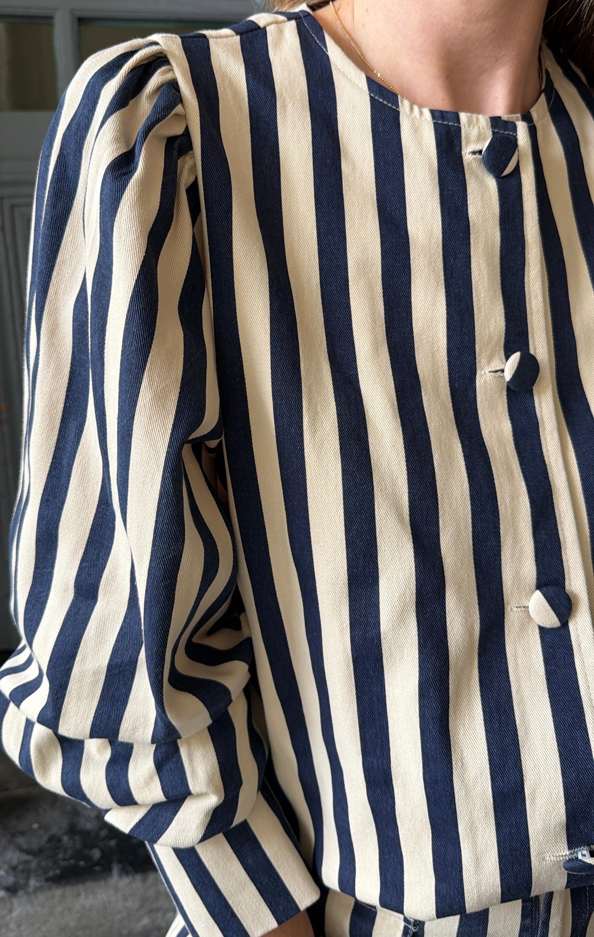 Blouse GARANCE Bleu marine