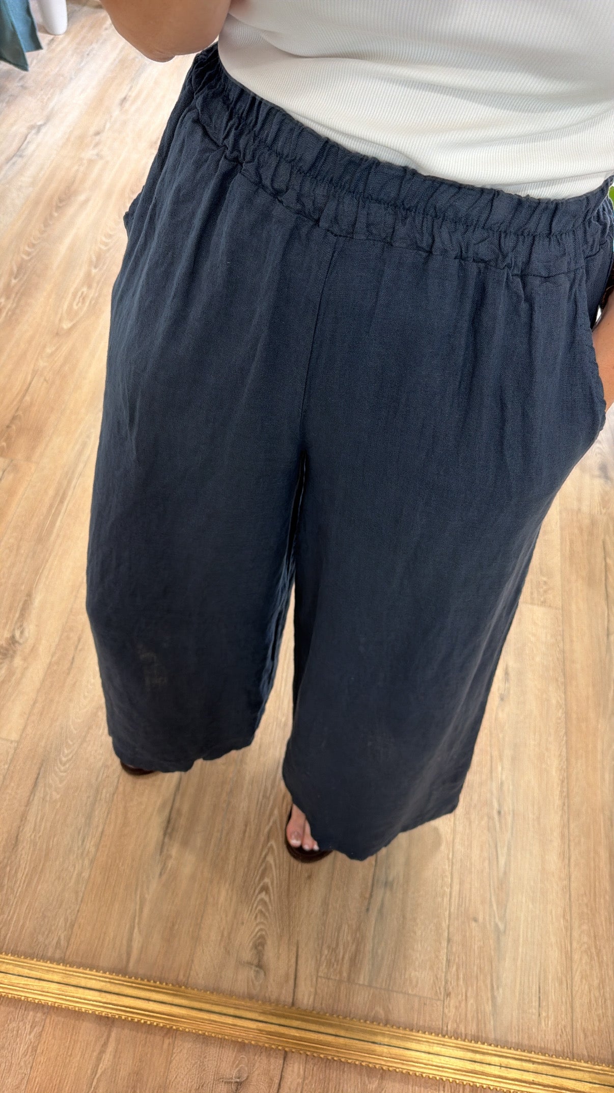 Pantalon LINA Bleu marine