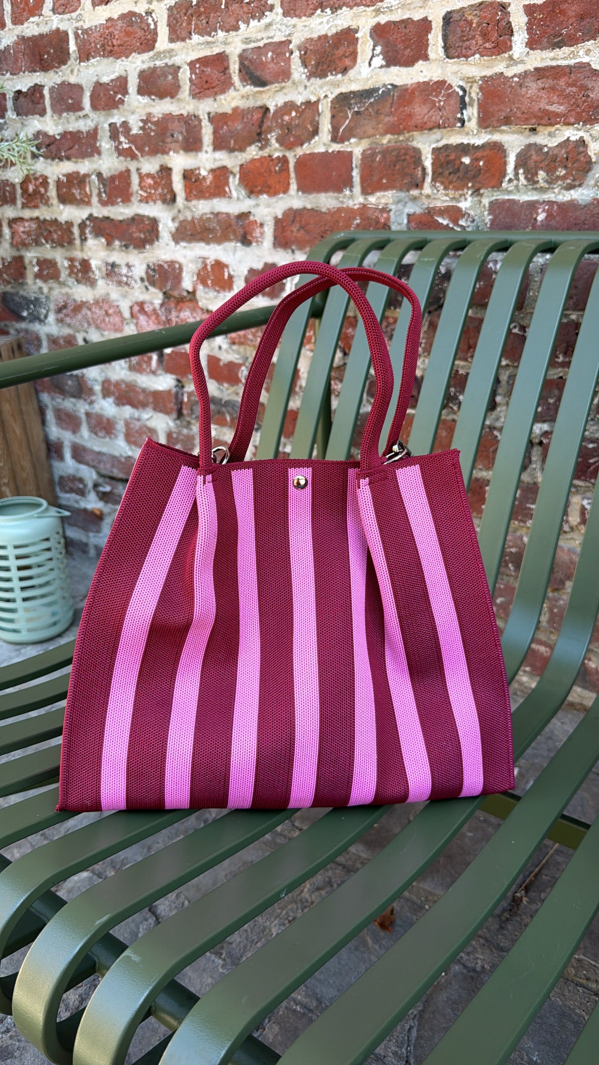 Sac MAÉ Bordeaux/Rose