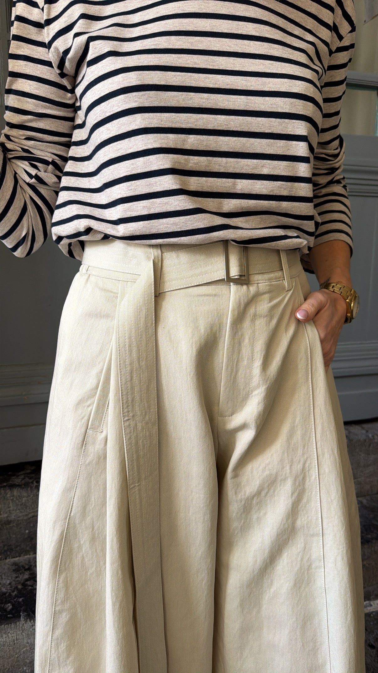 Pantalon BOBY Grège