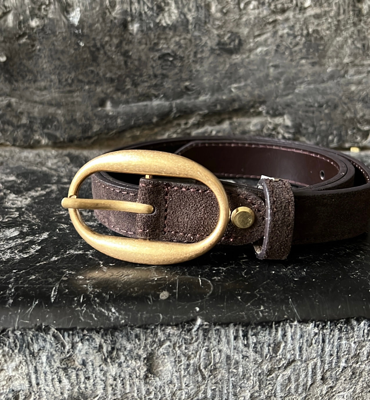 Ceinture WILLIAM Marron foncé