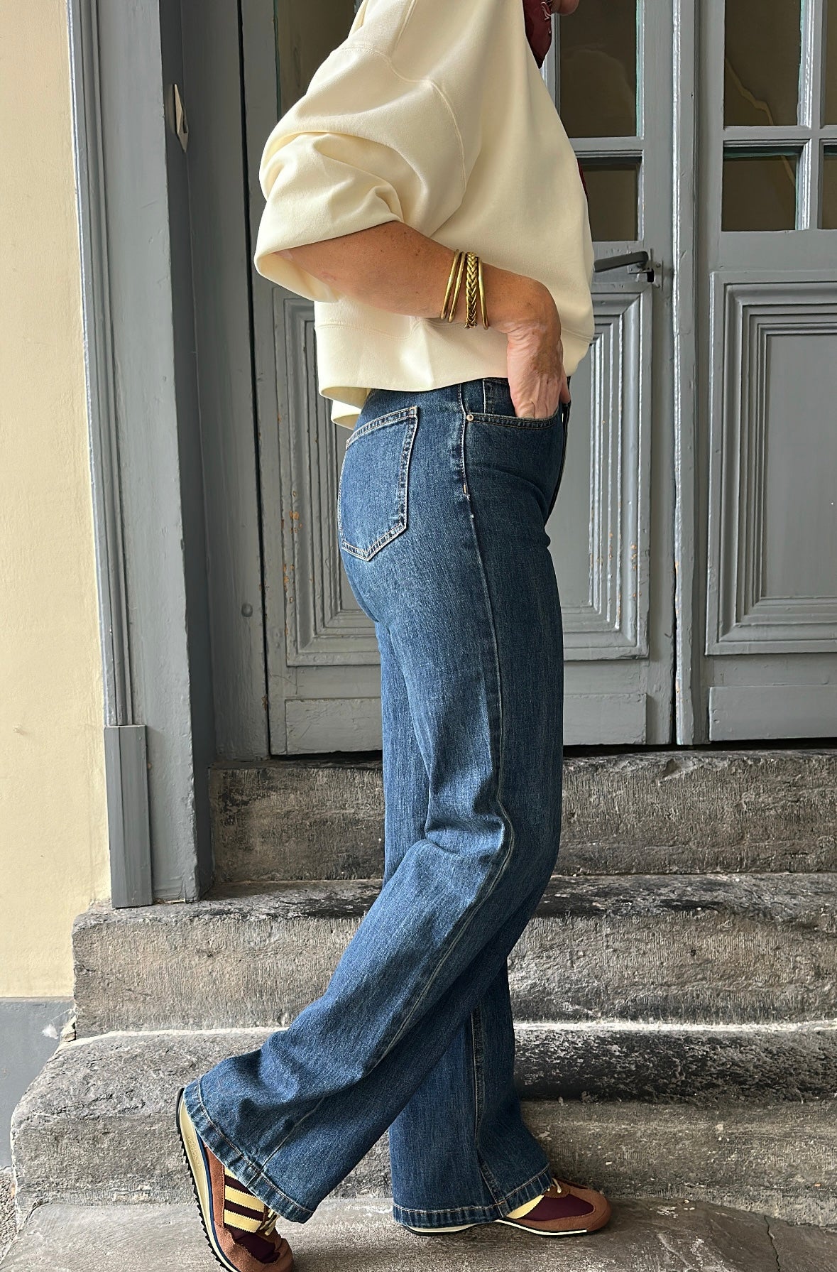 Jean Wide BARBARA Denim Vintage ORAIJE