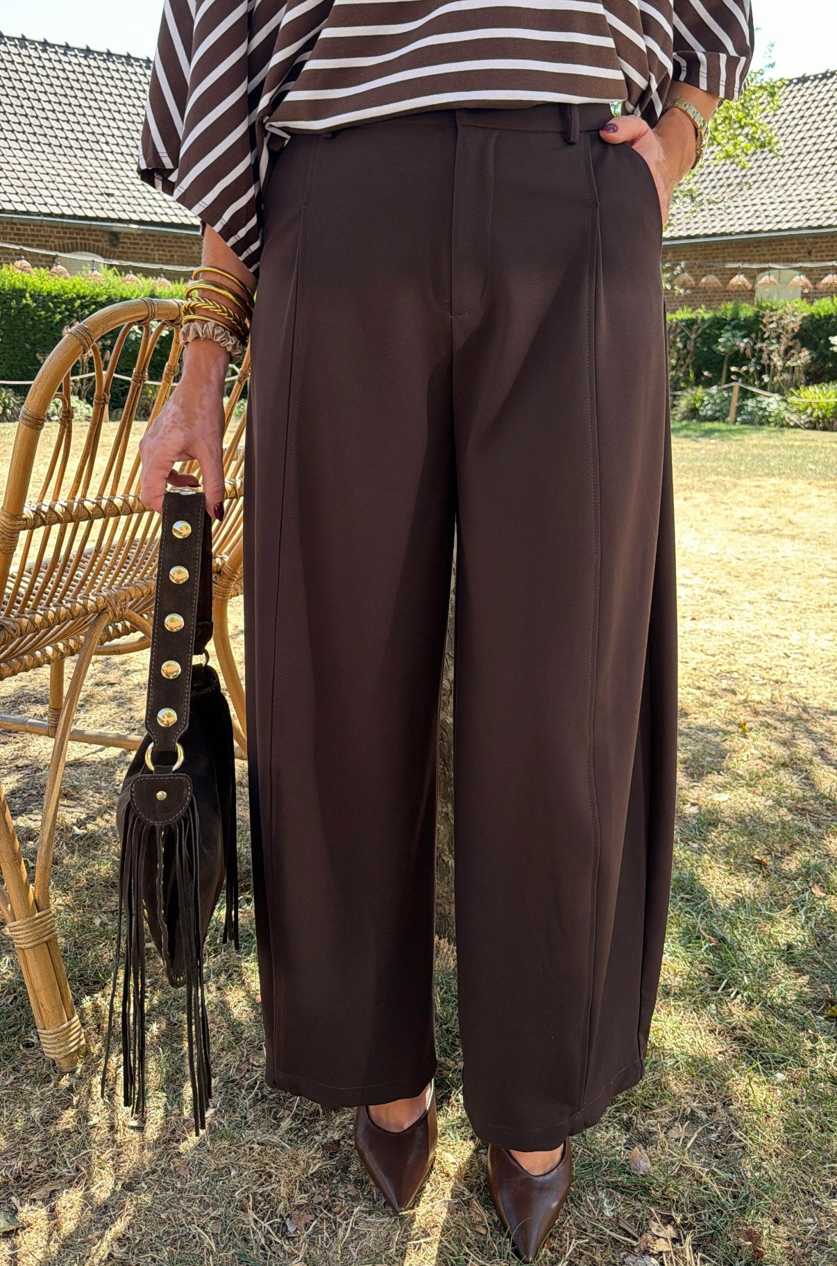 Pantalon LOÏC Chocolat