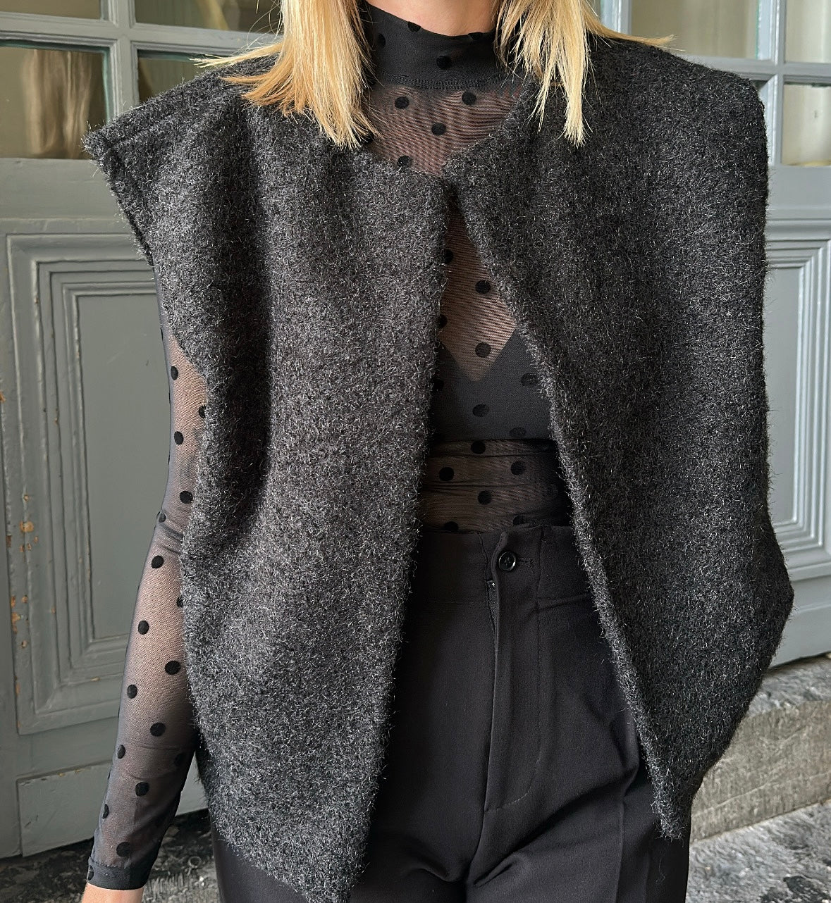 Top CÉLINE Noir