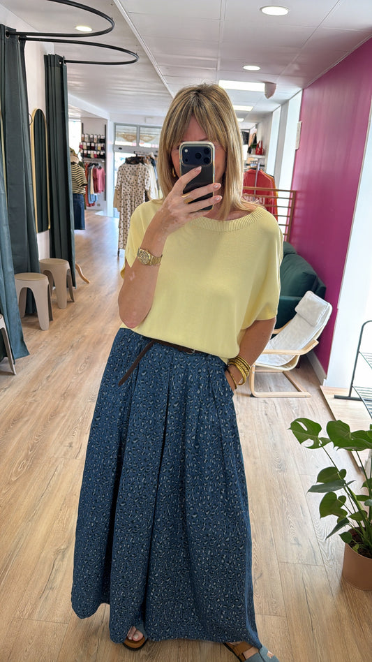 Pull LILOU Jaune