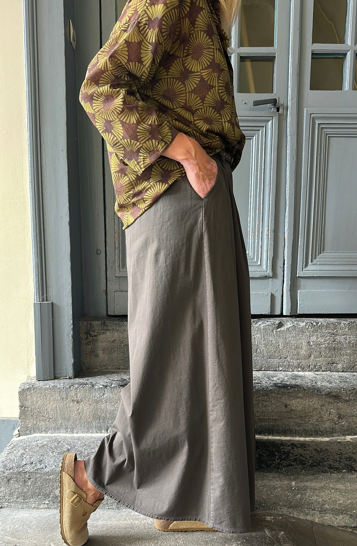 Pantalon EMY Marron