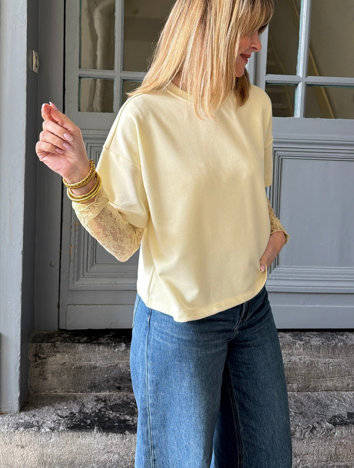 T-shirt/Sweat CHILLI White Pepper PIECES