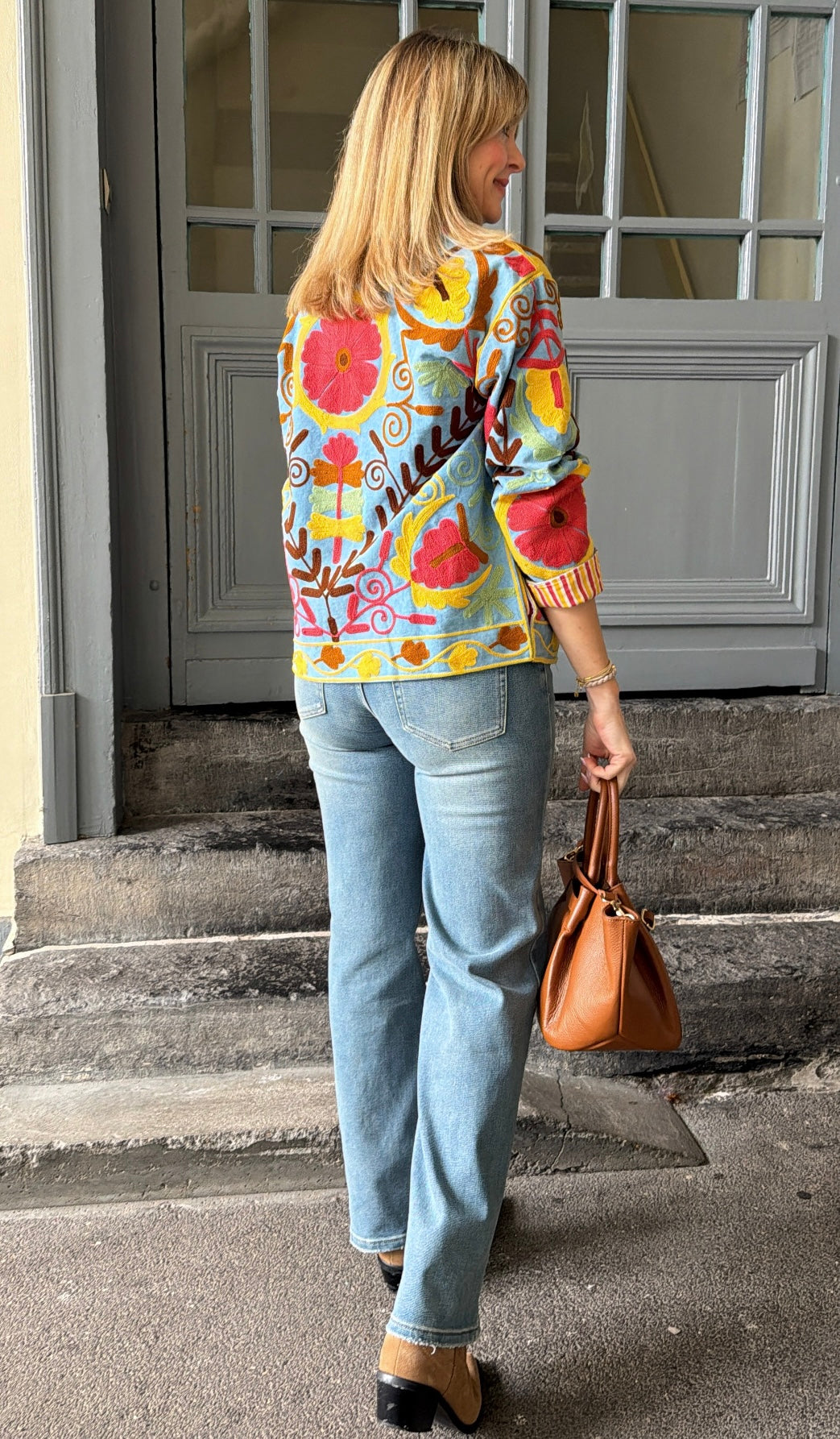 Veste brodée ARIANE