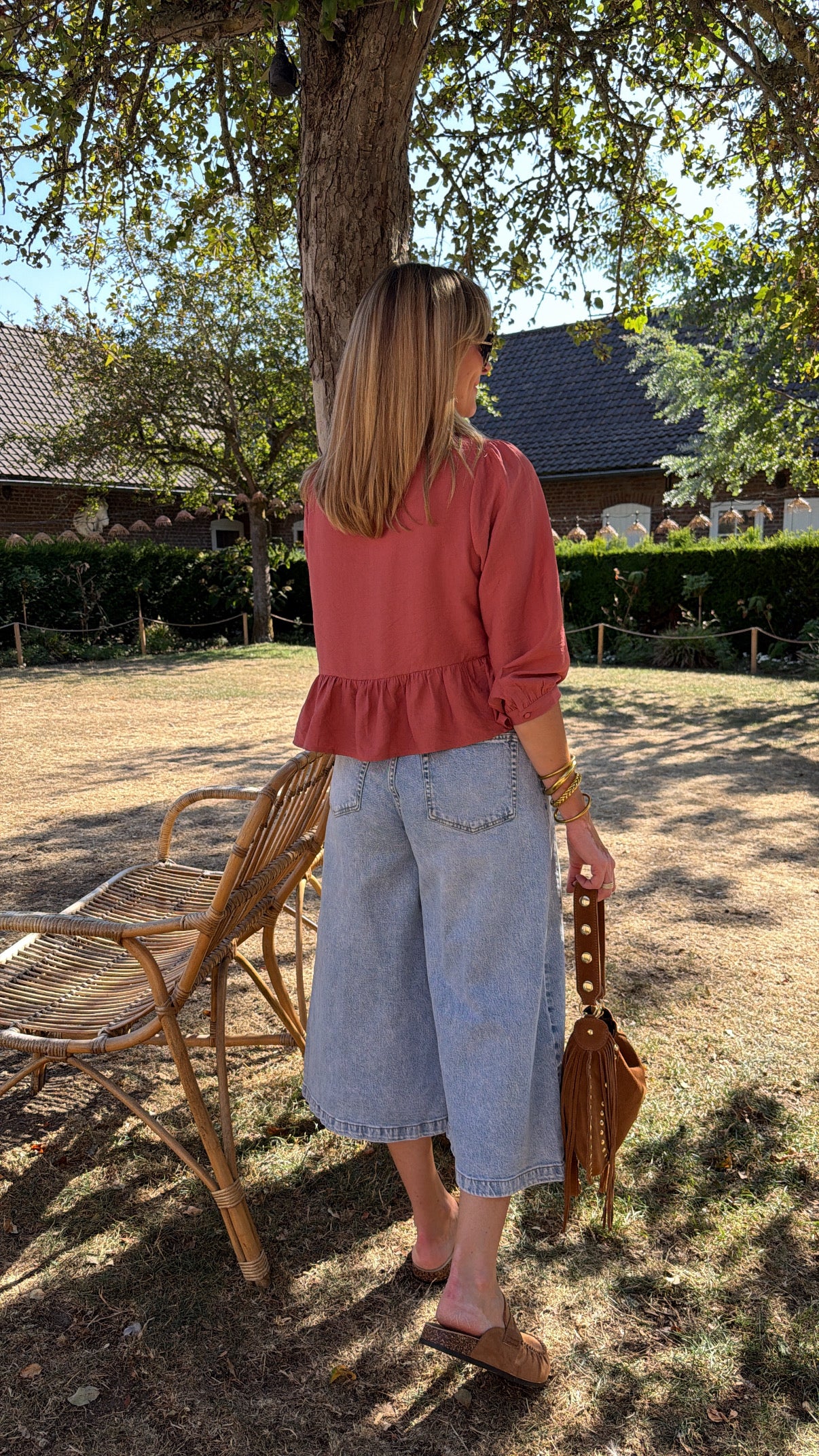 Blouse ESTELLE Bois de rose
