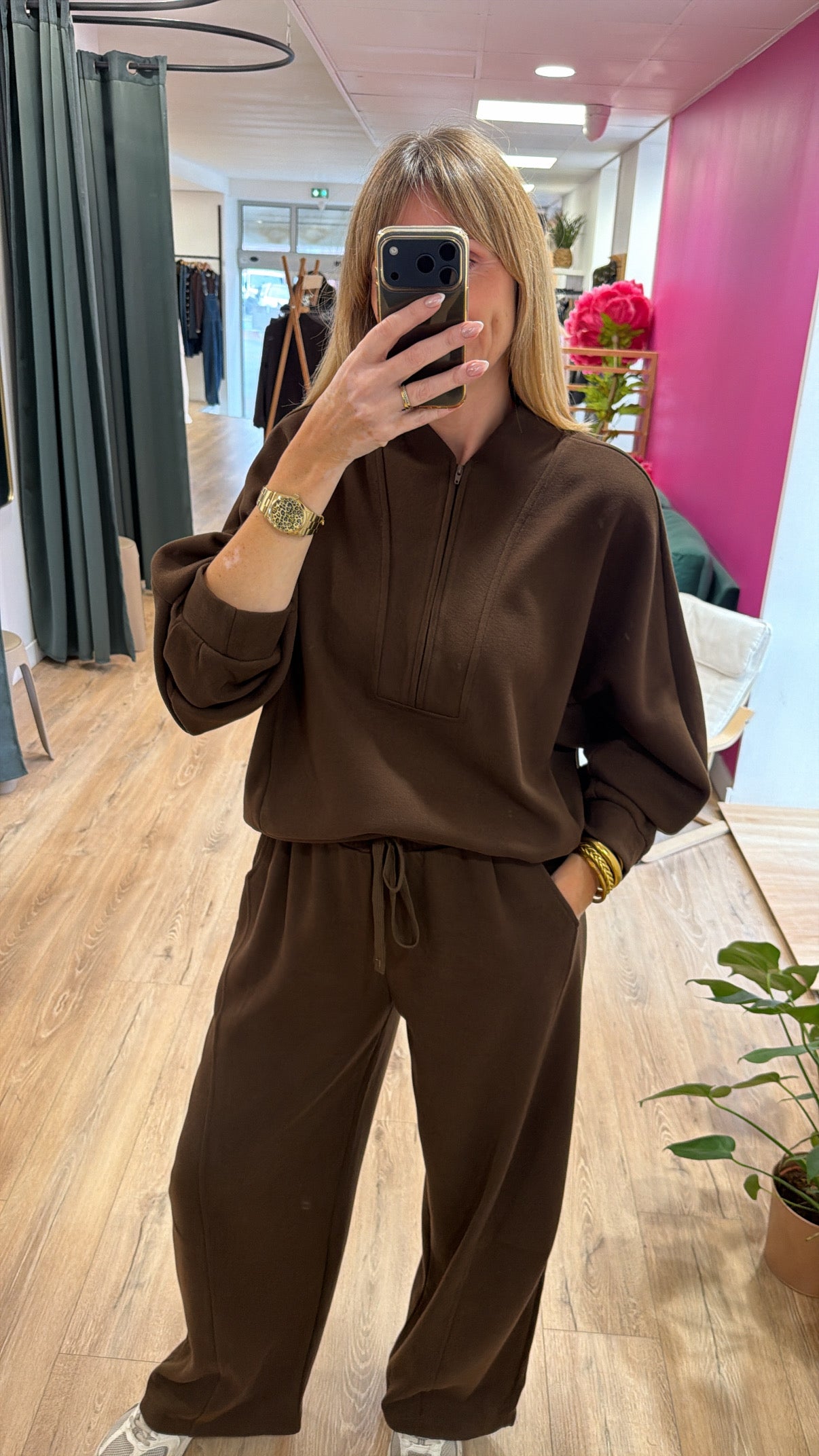 Sweat MAUDE Chocolat