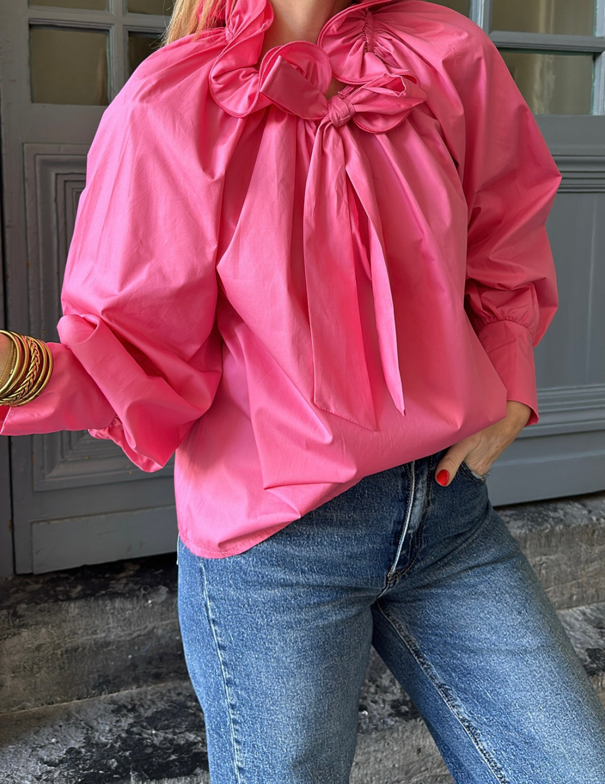 Blouse MARIELLE Fushia