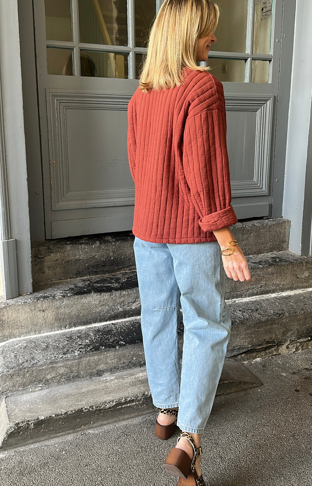 Kimono CHRIS Terracota