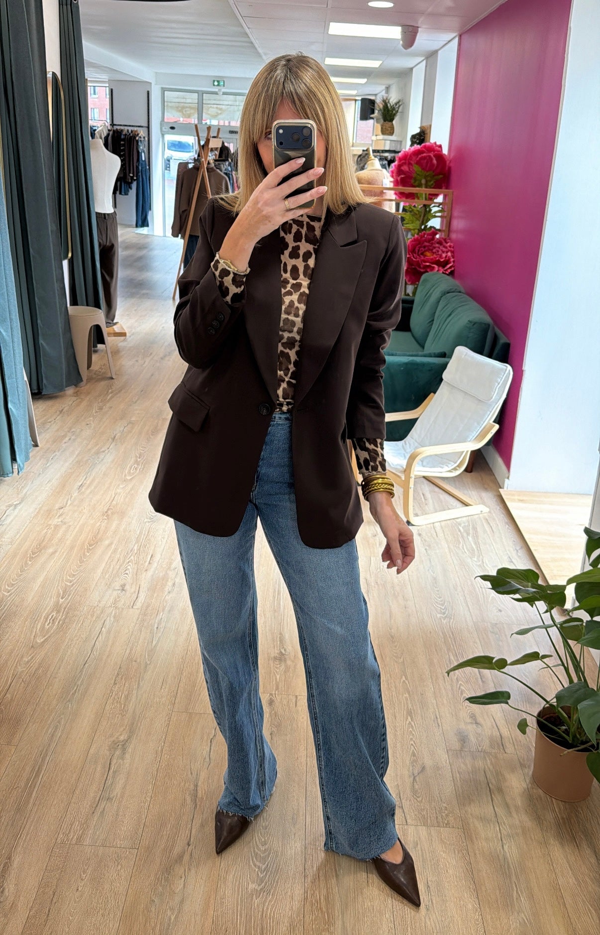 Blazer RAPHAËL Chocolat
