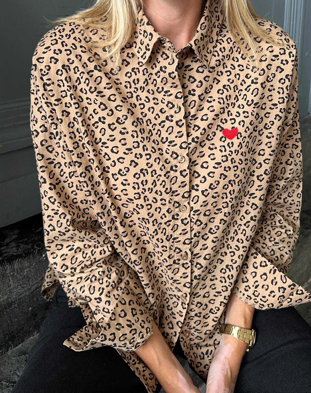 Chemise JANNE PIECES Léopard