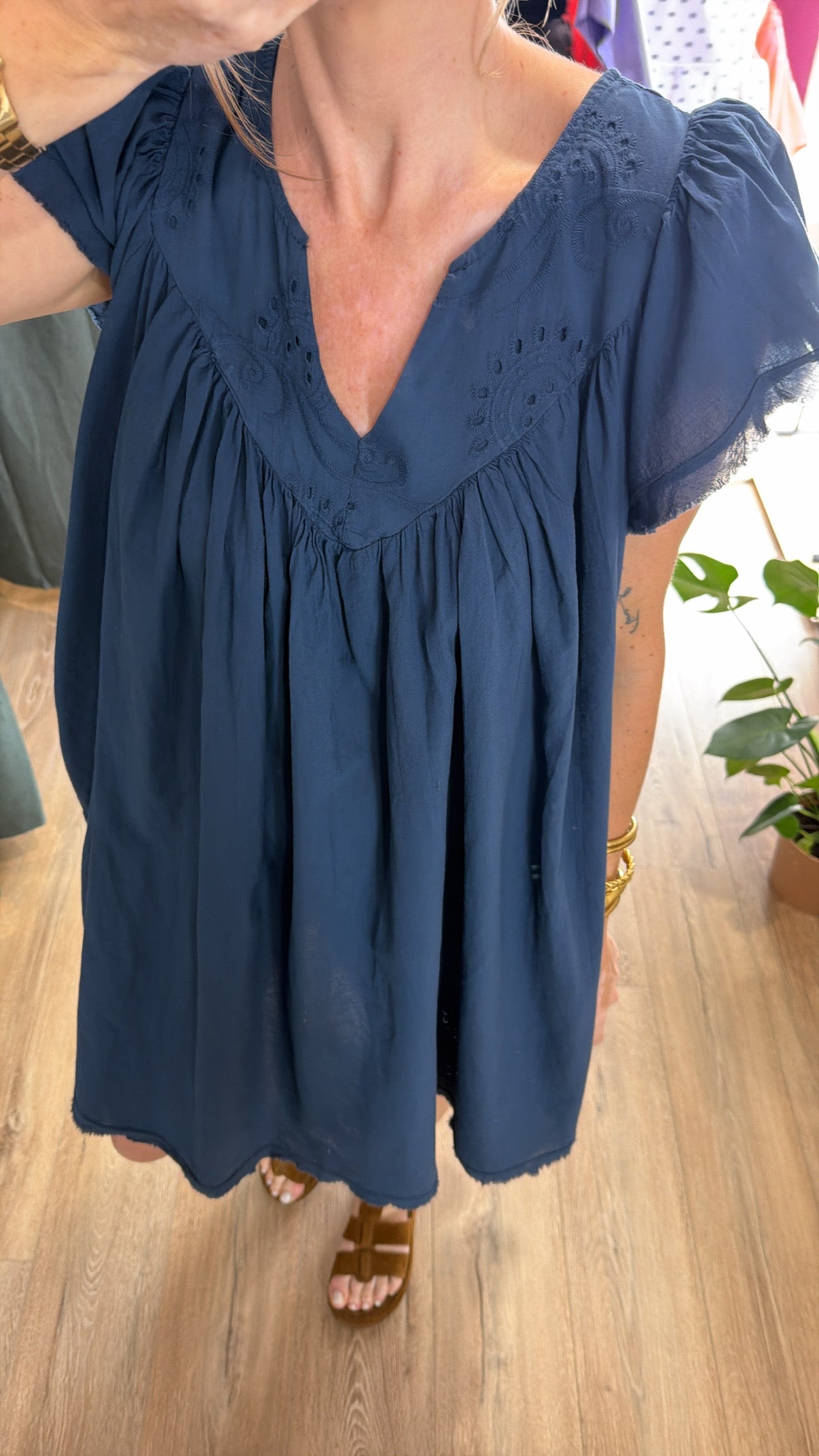 Robe MONISE Bleu marine