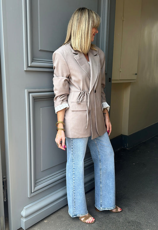 Blazer NOÉMIE Taupe