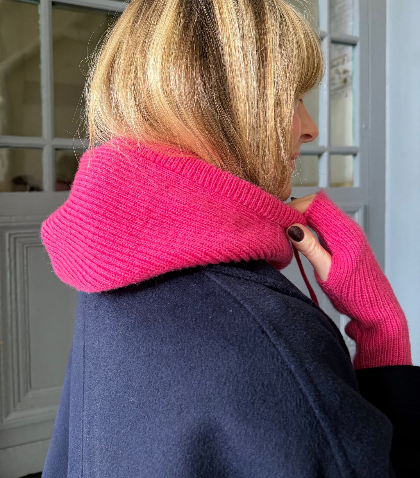 Cagoule SABRI Fushia