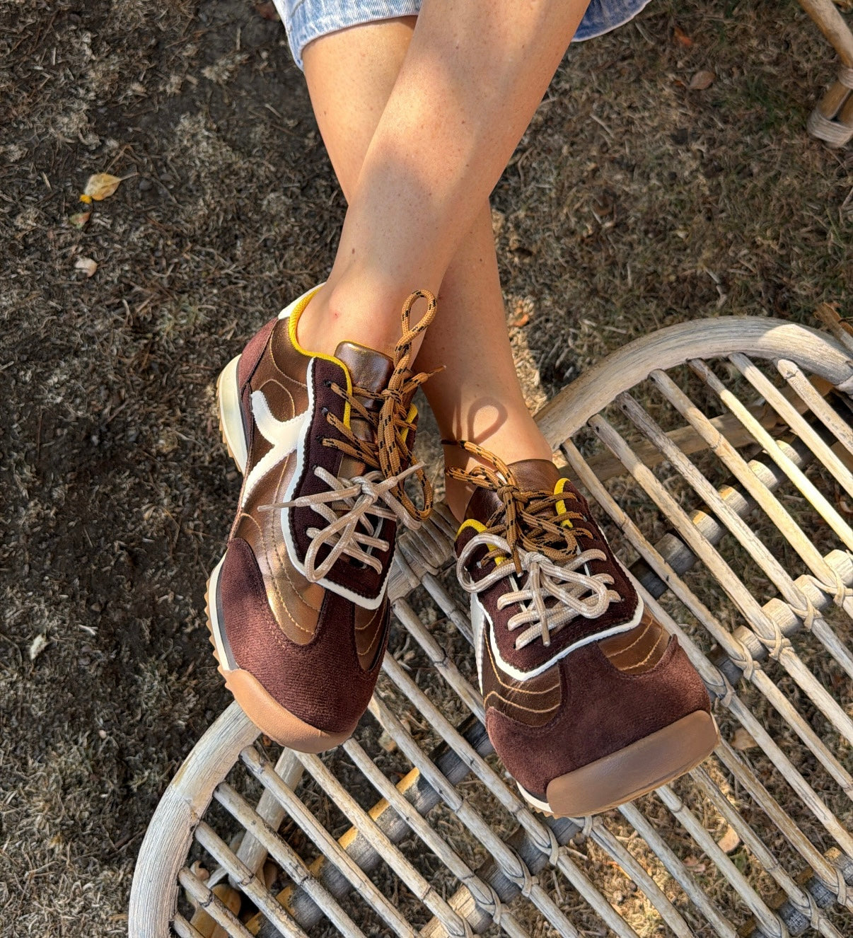 Baskets AMEL Chocolat