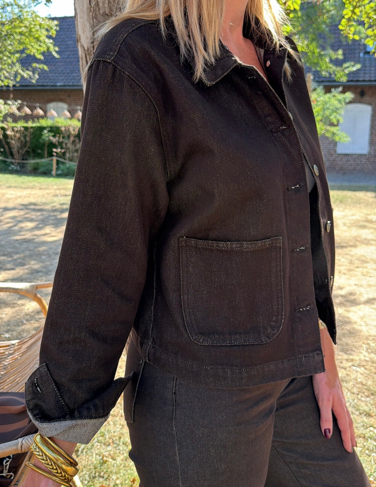 Veste VILA Chocolat brut ORAIJE