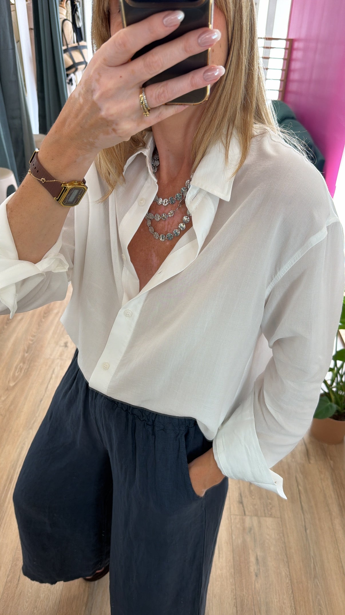 Chemise DORINE Blanche
